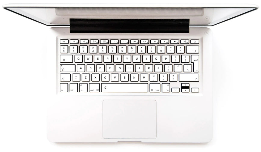 Białe Naklejki na Klawiaturę MacBooka