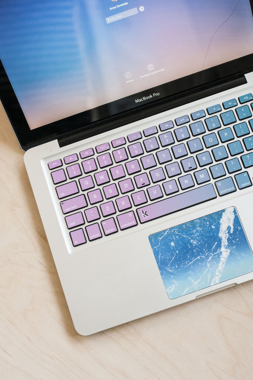 Pastel Soda Naklejka na Klawiaturę MacBooka 2